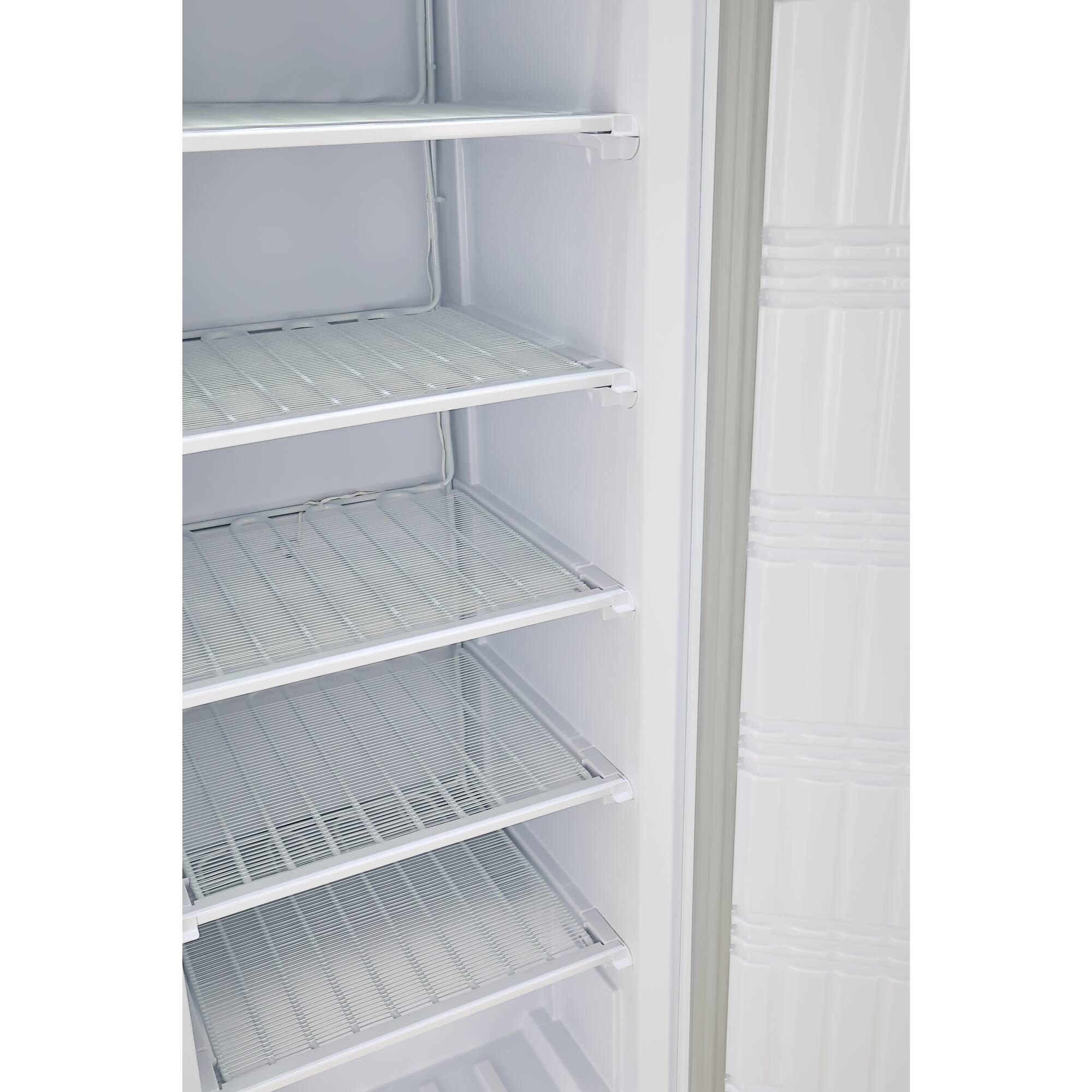 Alt View 5. Koolmore - 12 Cu. ft. Commercial Reach in Freezer in White Manual Defrost (KM-FMD12WH) - White.