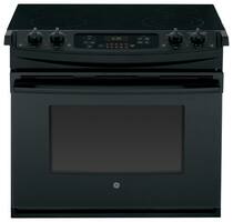 Ge 30 In 5 3 Cu Ft Slide In Electric Range With Self Cleaning Oven In Stainless Steel Js645slss The Home Depot