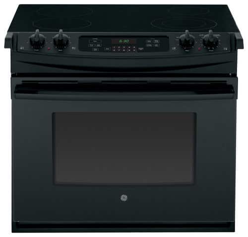 Black electric range deals stove
