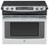 Front. GE - 4.4 Cu. Ft. Self-Cleaning Drop-In Electric Range - Stainless Steel.