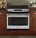 Alt View 11. GE - 4.4 Cu. Ft. Self-Cleaning Drop-In Electric Range - Stainless Steel.