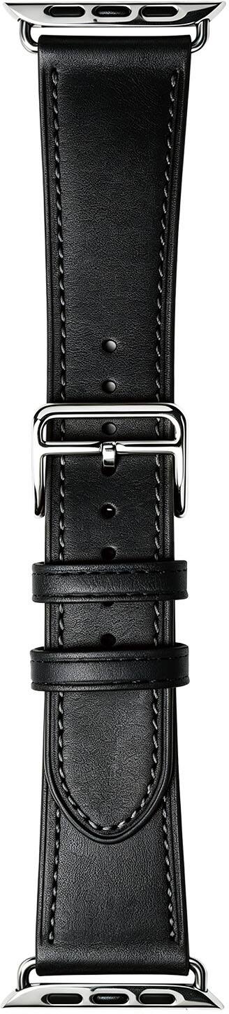 Left. NEXT - Richfield Leather Band - Black.