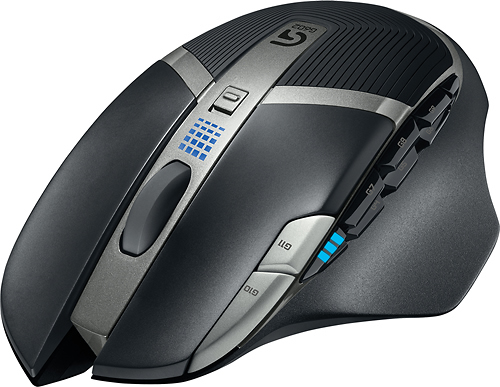vein Hinge Put up with Logitech G602 Wireless Optical 11-Button Scrolling Gaming Mouse Black  910-003820 - Best Buy