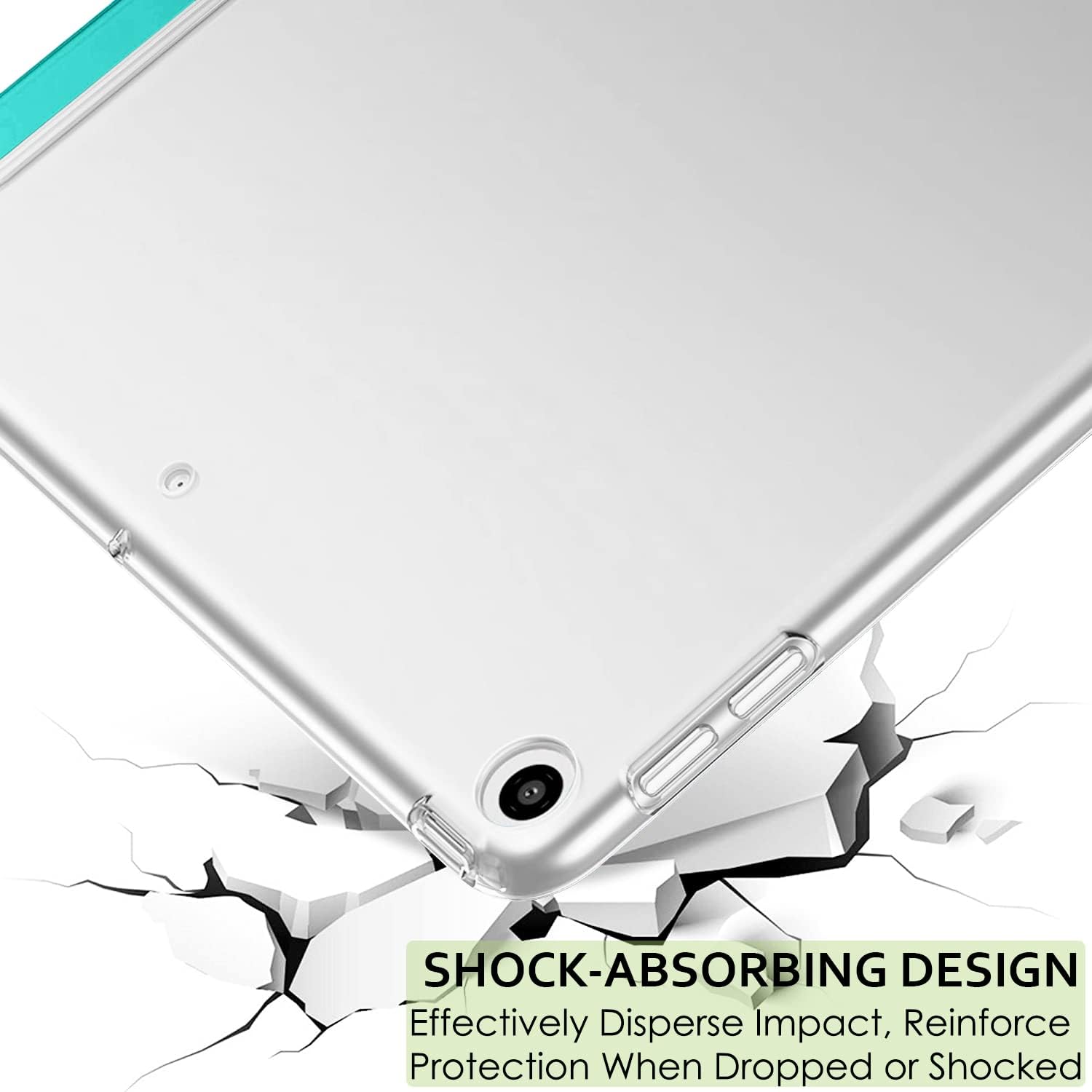 SHOCK-ABSORBING DESIGN  
Effectively Disperse Impact, Reinforce Protection When Dropped or Shocked