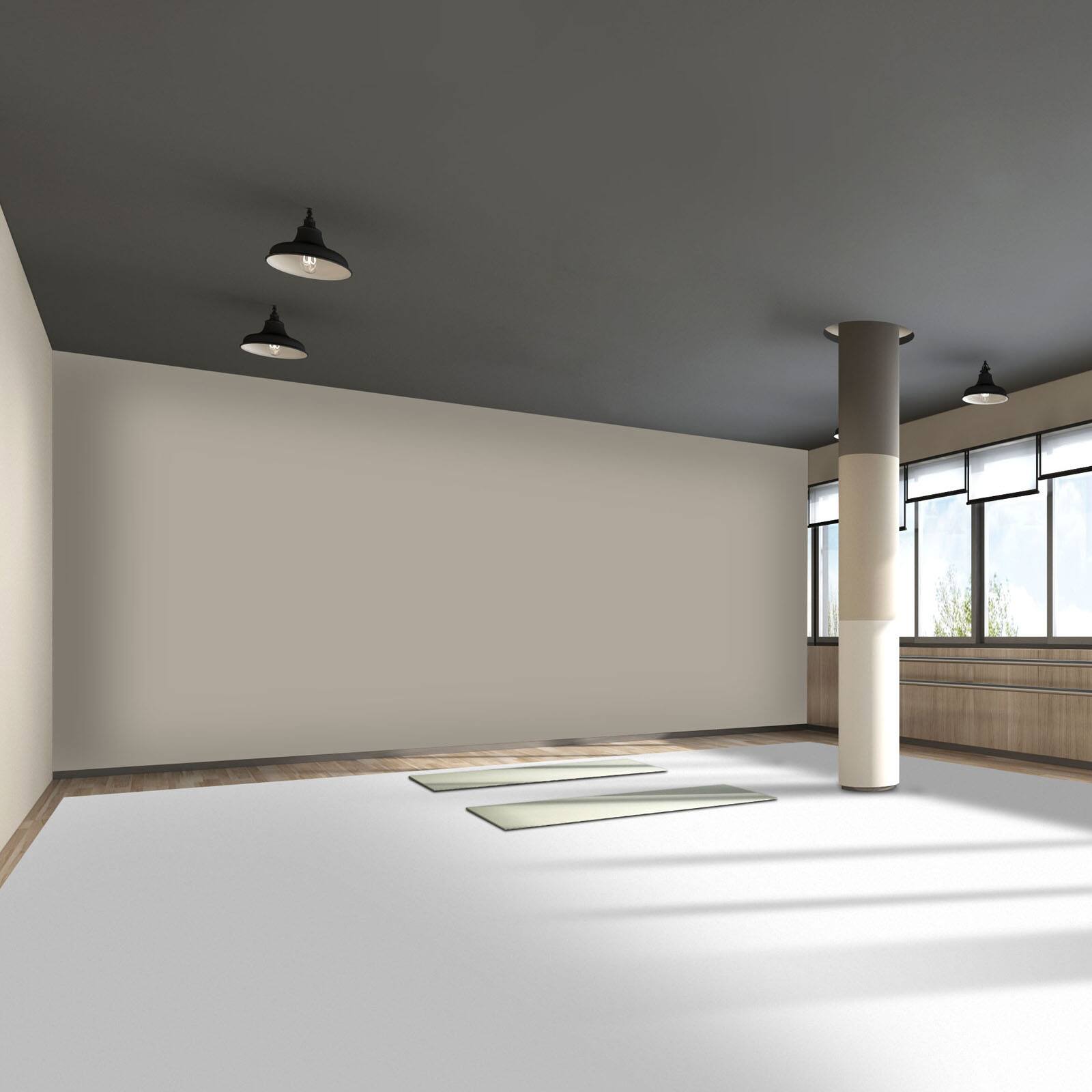 Alt View 5. VEVOR - Dance Floor, 6.6x23ft Dance Floor Roll, 0.06in Thick PVC Vinyl Dance Floor, Black/White Reversible Portable Dance Floor - White;Black.