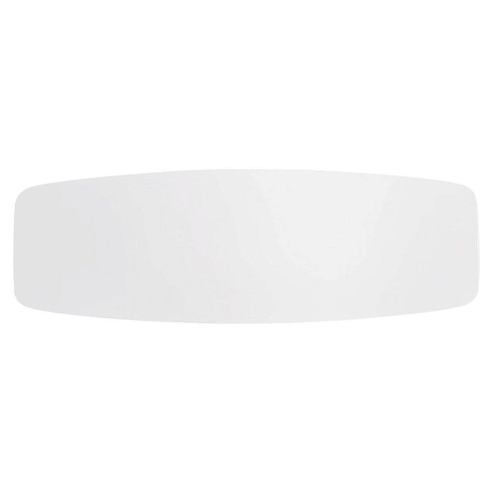 Angle. Safavieh - Home Collection Josiah Mid-Century Modern White and Dark Brown Coffee Table - Brown.