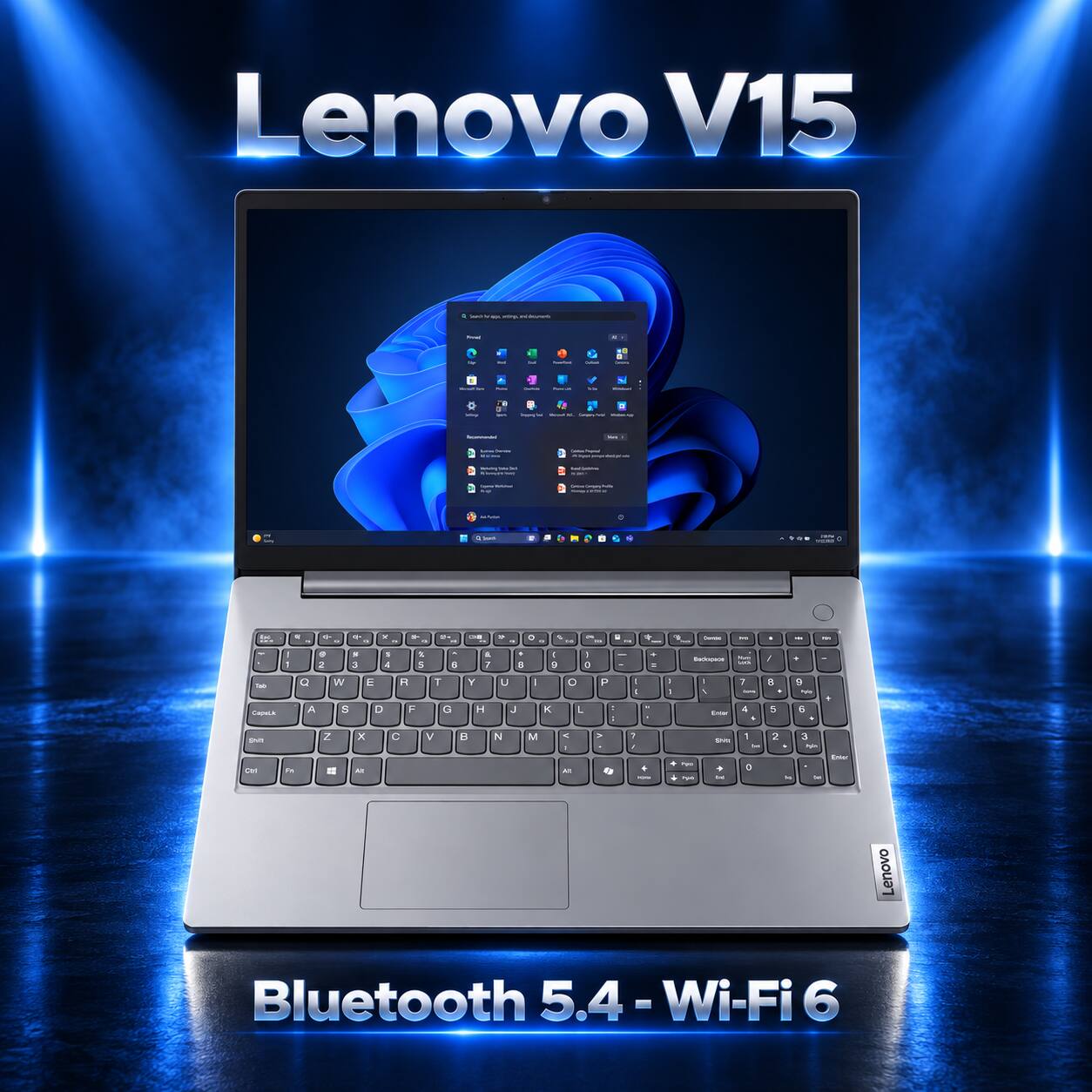 Lenovo V15

Bluetooth 5.4 - Wi-Fi 6