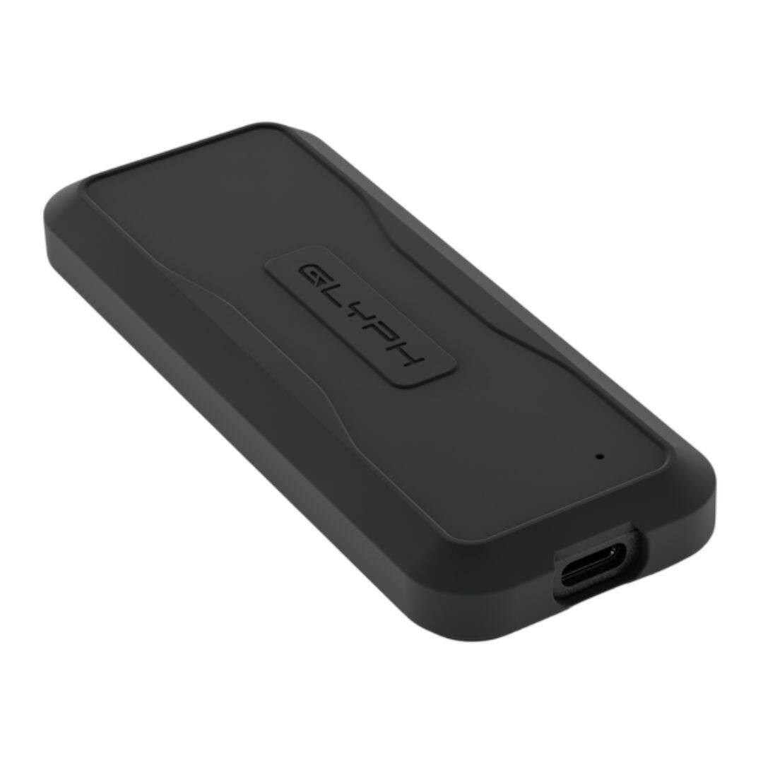 Angle. Glyph - Glyph Atom EV SSD, USB-C (3.2, Gen 2), USB 3.0, Compatible with Thunderbolt 3 (2TB).