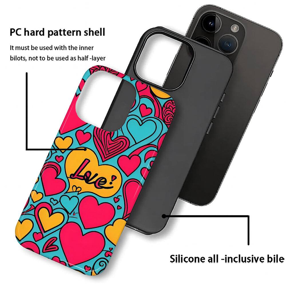 PC hard pattern shell  
It must be used with the inner bilots, not to be used as half-layer  

Silicone all-inclusive bile