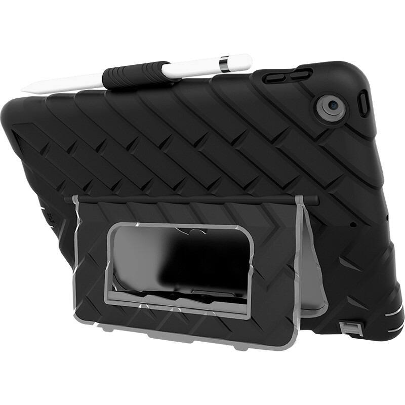 Alt View 5. Gumdrop - Gumdrop HideAway for iPad 10.2 9G/8G/7G - Black - For Apple iPad (7th Generation), iPad (8th Generation), iPad (9th - Black.