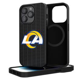 Keyscaper - NFL - Los Angeles Rams Primary Logo iPhone Magnetic Bump Case - 13 - Black