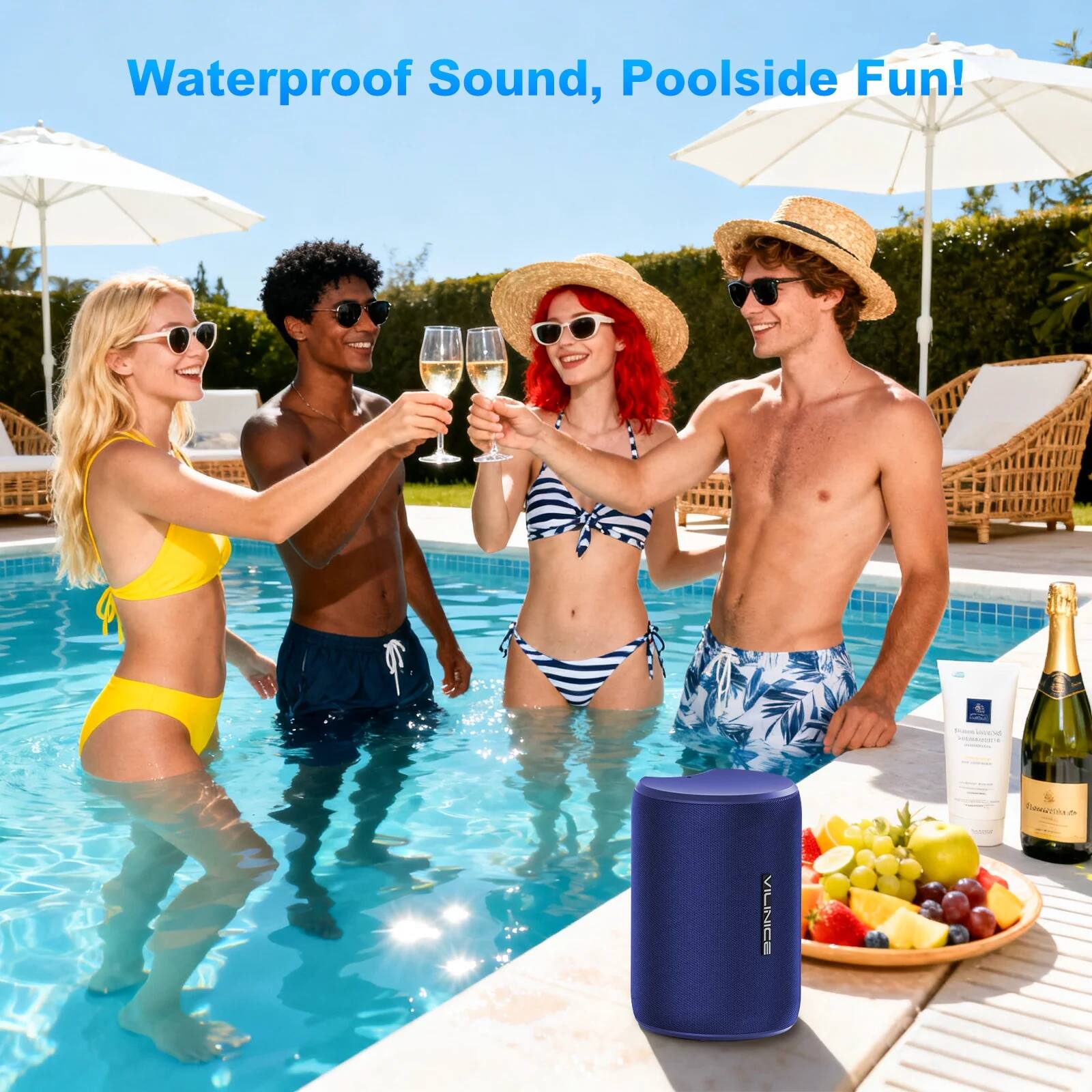 Waterproof Sound, Poolsid Fun!