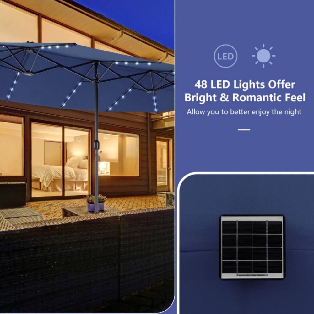 LED 48 LED Lights Offer Bright & Romantic Feel  
Allow you to better enjoy the night