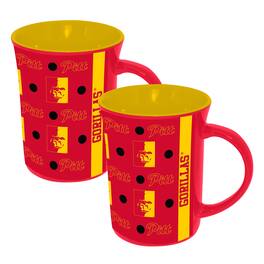 The Memory Company - Pittsburg State Gorillas Two-Pack 15oz. Line Up Ceramic Mugs - Multicolor