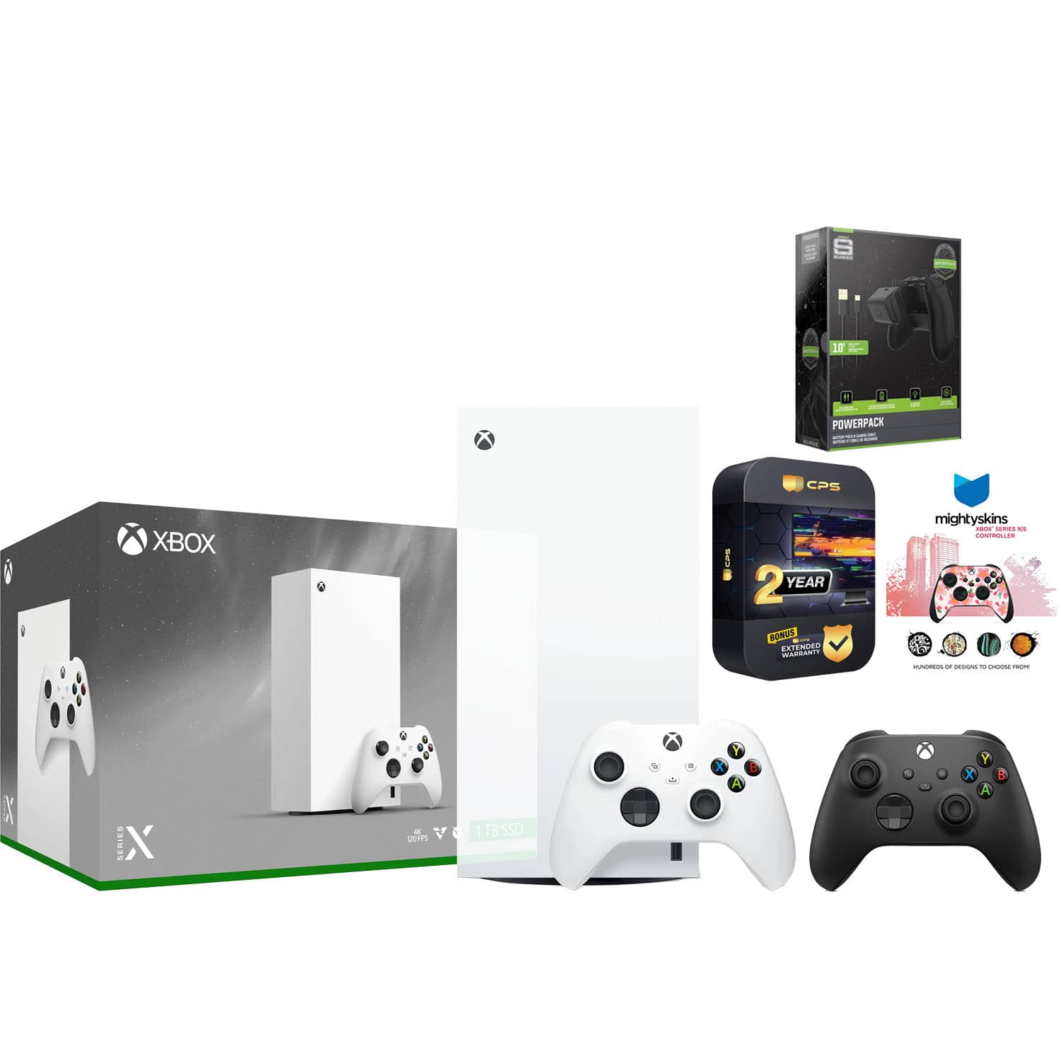 リミテッドエディション11、カオスブラック、ホーリーホワイト　【未開封】 Xbox Series X 1TB Digital Console with Extra Controller, Battery