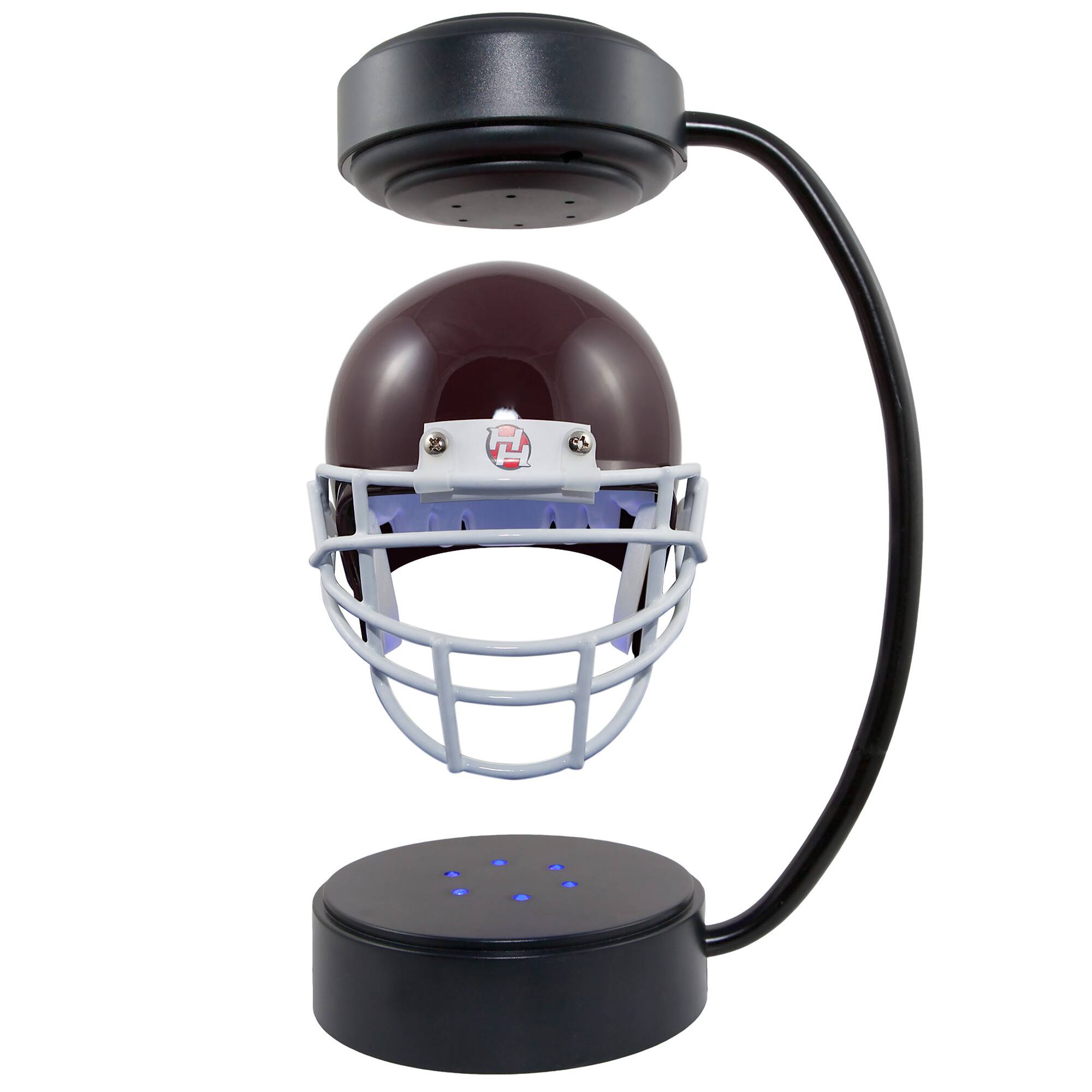 Alt View 2. Pegasus - Mississippi State Bulldogs Hover Team Helmet - Maroon.