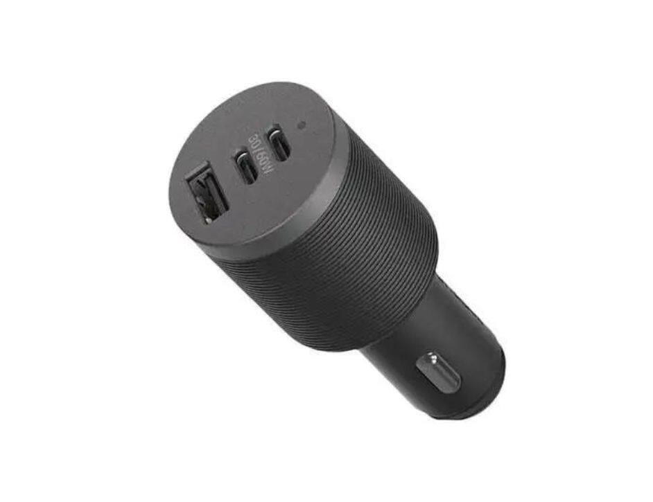 Left. OtterBox - Otterbox Premium Pro Fast Charge 72W Car Charger | Color: Black - Black.