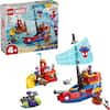 LEGO MARVEL 11208 Team Spidey Pirate Ship 201 pcs/pzs - F - - - - S - - - - - - - - - - CHOKING HAZARD 4+ WARNING ins mman N fr chieren SAl oe Disnyde Mu SPIDEY FRIEADS AMAZ UEI DIN ML F Se AA i DHOOT MORALLS ENDEY SHD FRACK-E 4 . - V