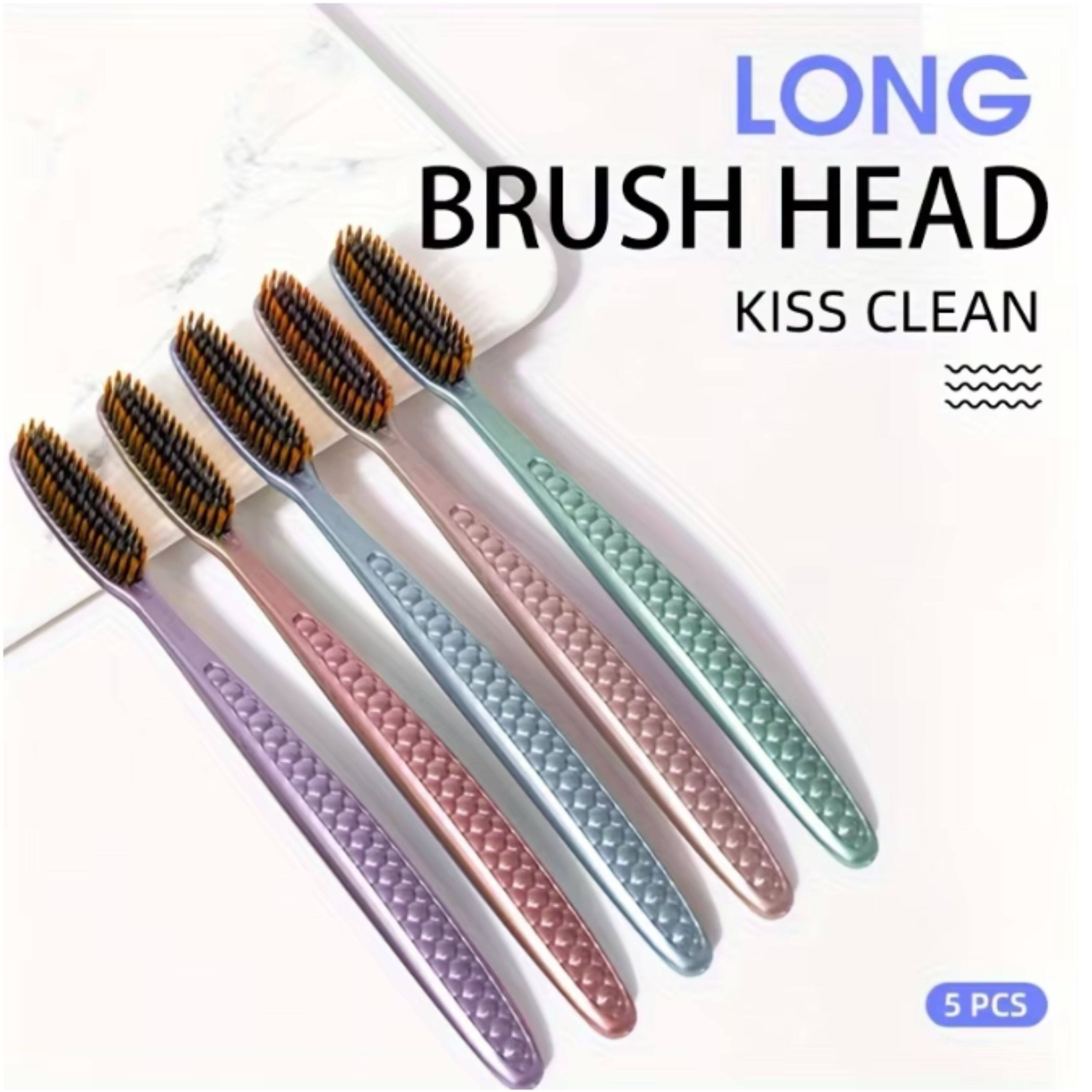 LONG BRUSH HEAD  
KISS CLEAN  
5 PCS