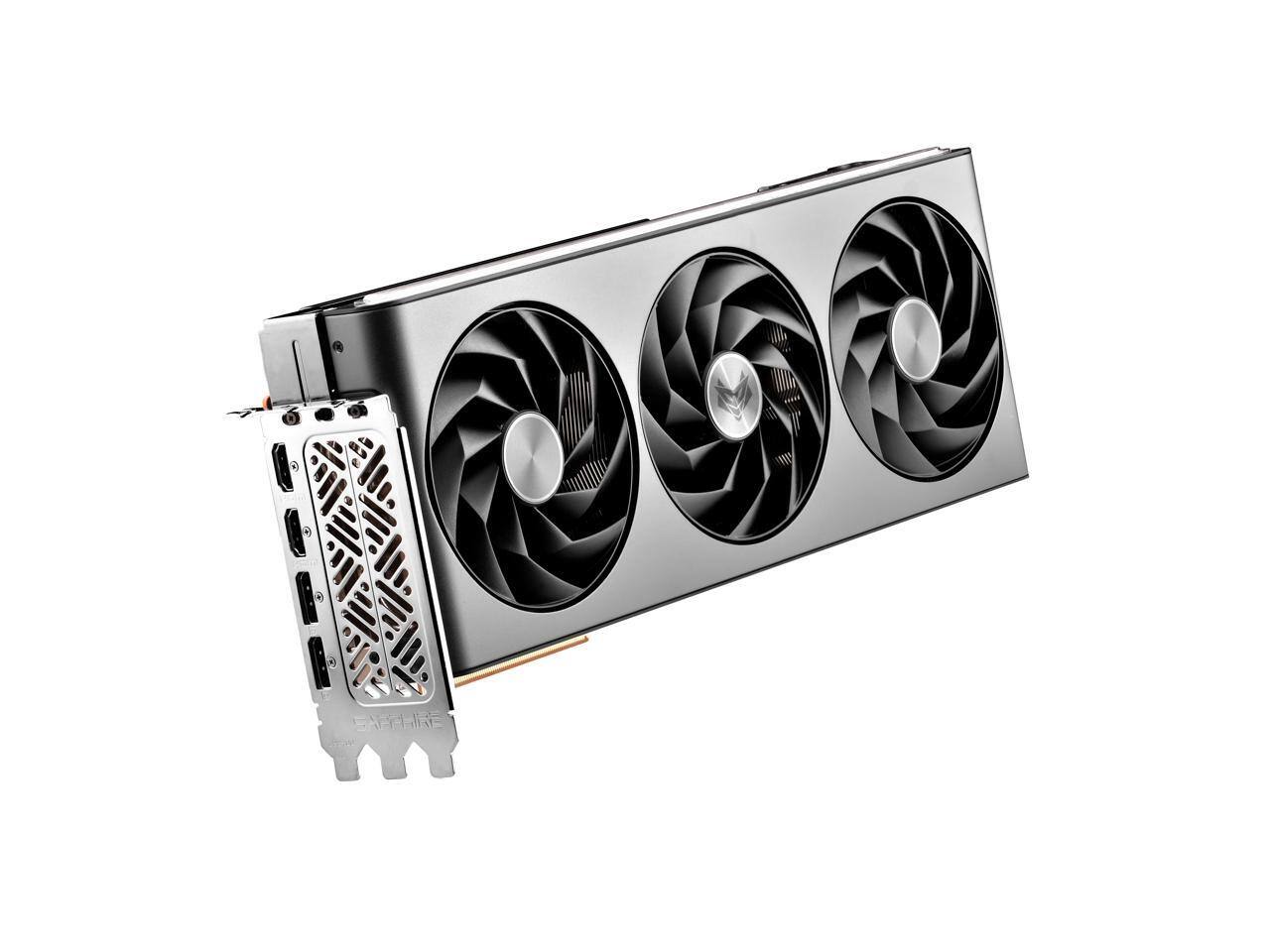 Alt View 3. Sapphire - SAPPHIRE NITRO+ Radeon RX 7900 GRE 16GB GDDR6 PCI Express 4.0 x16 ATX Graphics Card 11325-02CPO.