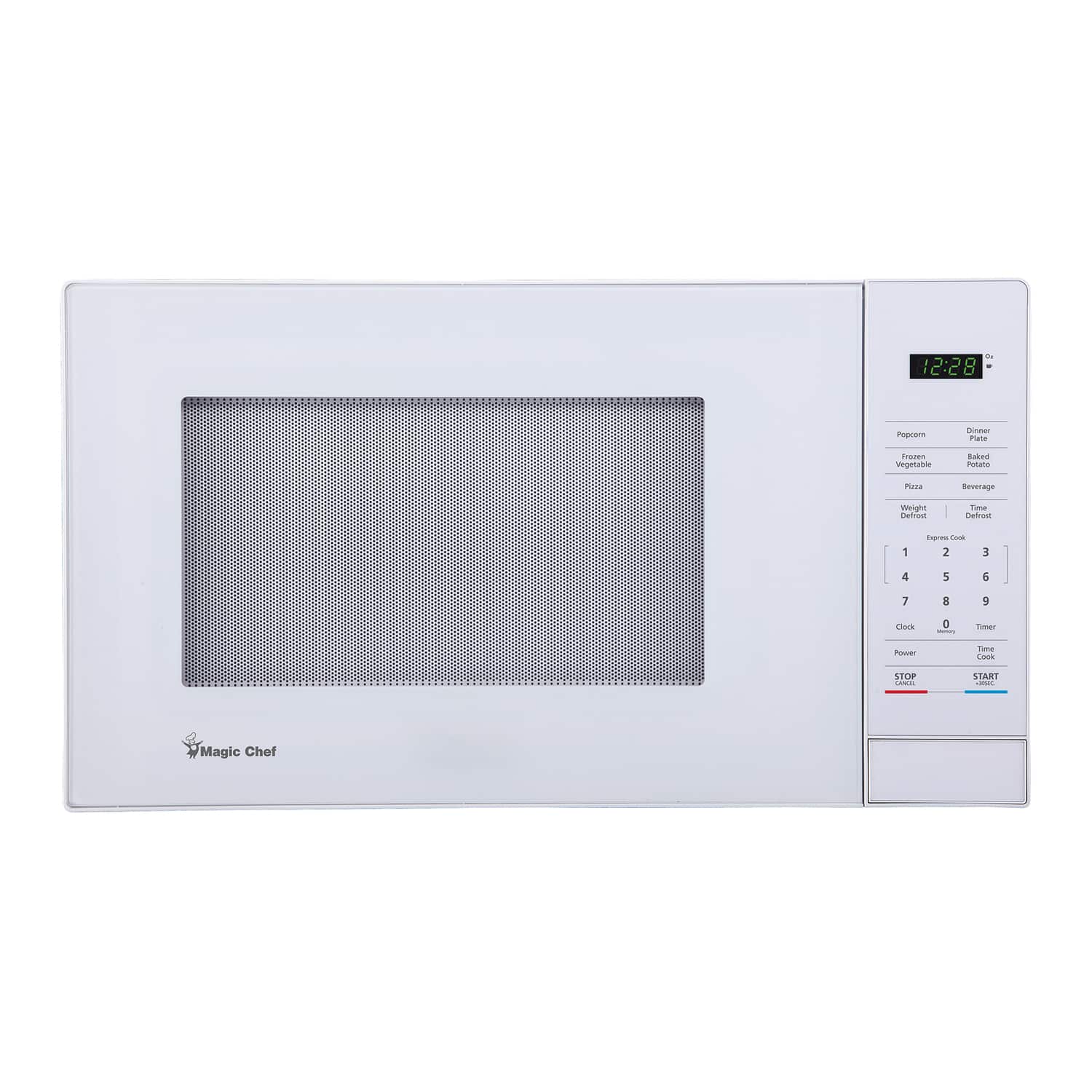 Magic Chef - MC110MW 1.1-Cu. Ft. 1,000-Watt Digital Touch Countertop Microwave - White