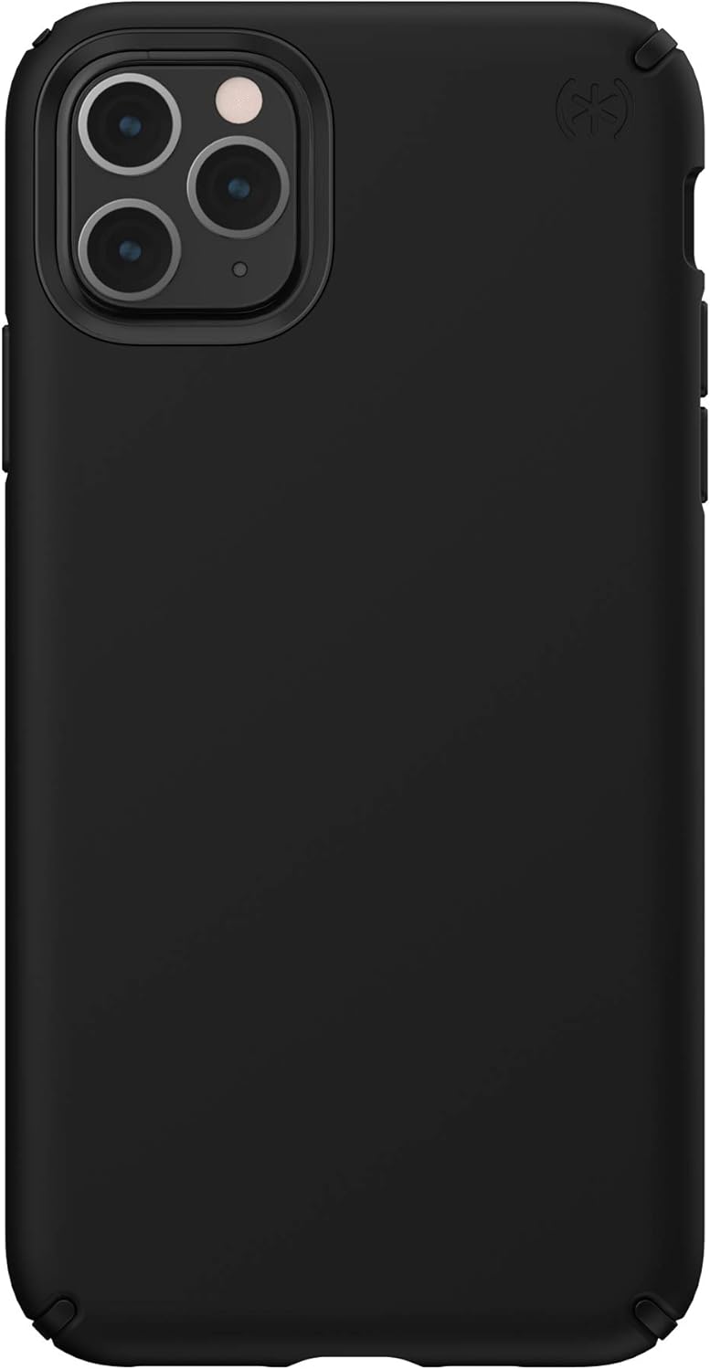 Left. Speck - Speck - Presidio Pro Case Apple iPhone 11 Pro Max - Black - Black.