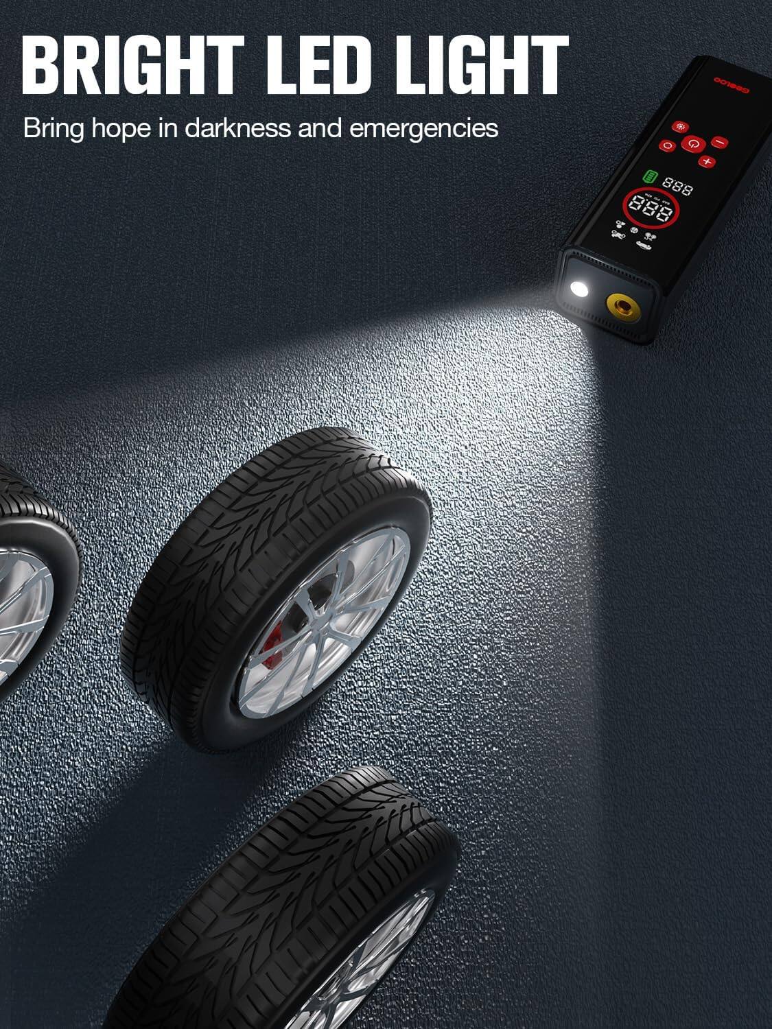 BRIGHT LED LIGHT  
Bring hope in darkness and emergencies  

O C + 888 8 888