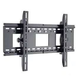 Sanus - Universal 3-Stud Tilting TV Wall Mount for 50 - 120" TVs - Low Profile Design Fights Glare w/ 12 deg Tilt - DIY Install - Black