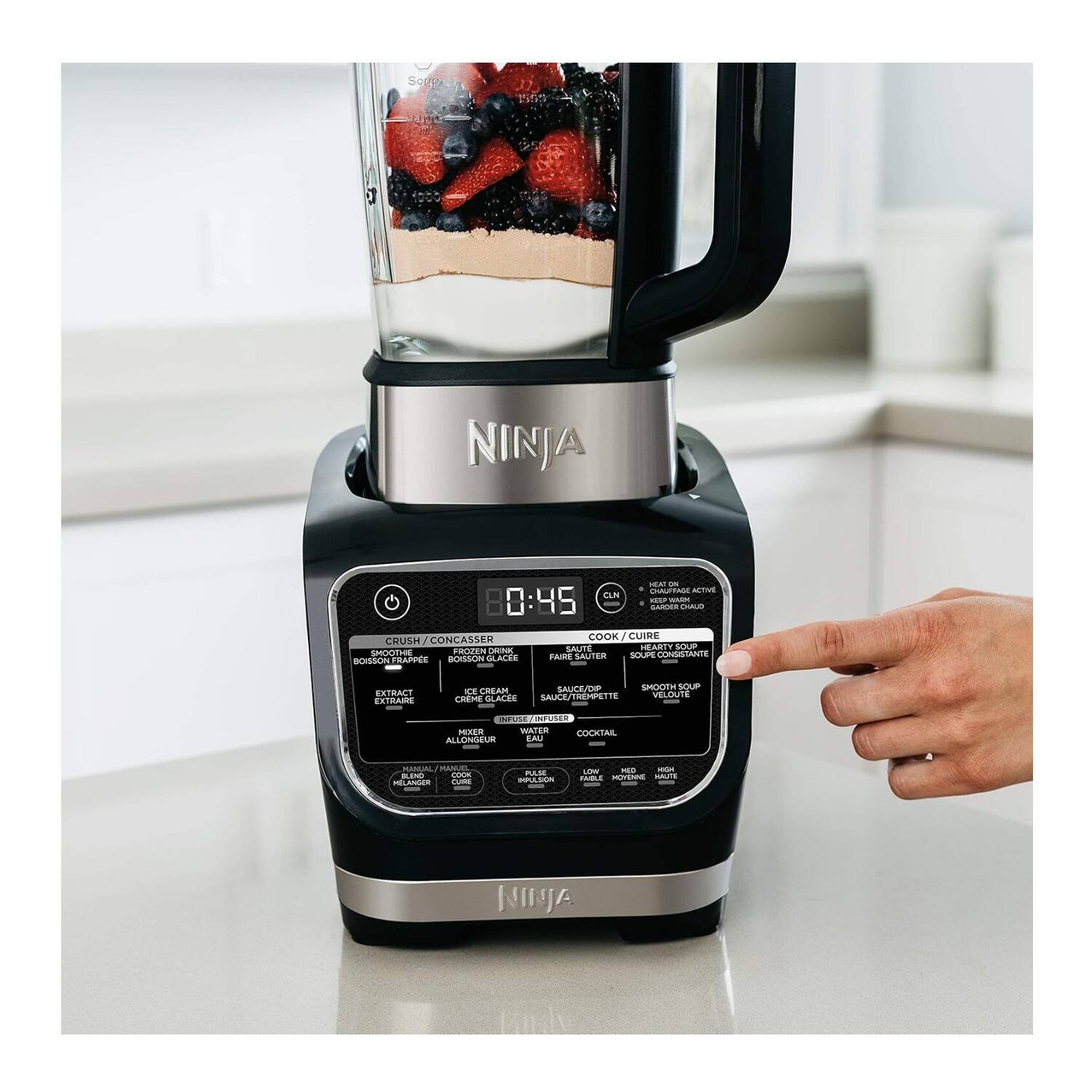 Sogpei NINJA - CTAG AUTIVE CN 80:45 A. whim COOK/ CUIRE CRUSH CONCASSER SAUTER SAUCE/THEMPE VELONTE CREM ONOE NPUSER MLAER WATER COCKTAIL ALLUNGEUM EAU PARUNL MARUEL OEN -- - Cue -.- PLA.SOm -C - OEE TE NINJA