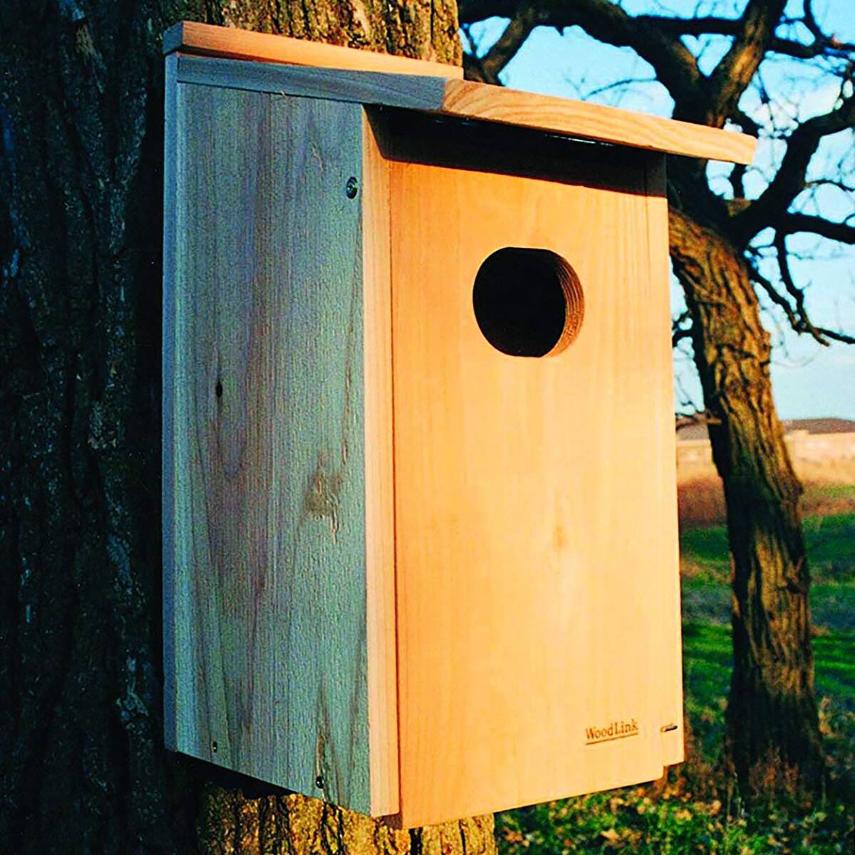 Alt View 10. Woodlink - Woodlink WD1 Wood Duck Nesting House Box w/ 4x3-Inch Oval Entrance Hole (2 Pack).