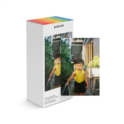 Polaroid Hi-Print Cartridge Polaroid Paper 4 x 6 80 Sheets