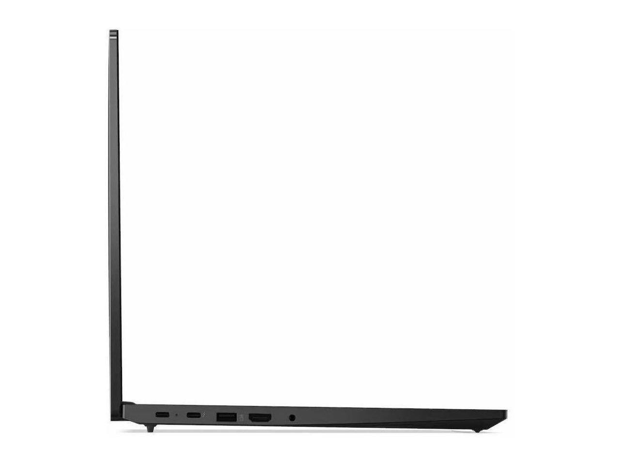 Alt View 7. Lenovo - Lenovo ThinkPad E16 Gen 2 16.0" AMD Ryzen 5 7535U AMD Radeon 660M 16GB Memory 256GB SSD Windows 11 Pro 21M5000GUS - Black.