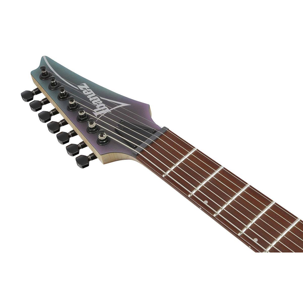 Alt View 7. Ibanez - Ibanez RG Series RGA742EX 7-String Electric Guitar, Black Aurora Burst Matte.