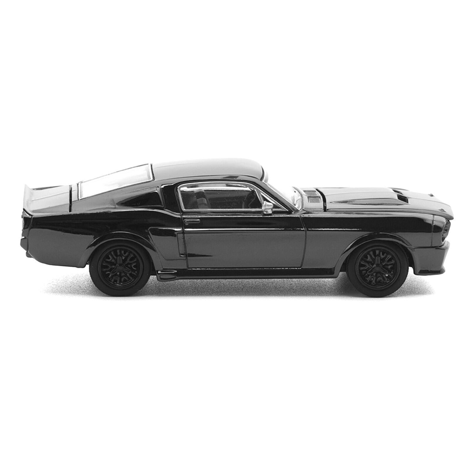 Alt View 2. Pop Race - Shelby Mustang GT500 Dark Chrome "The Dark Chrome Series" 1/64 Die Cast Model Car by Pop Race.