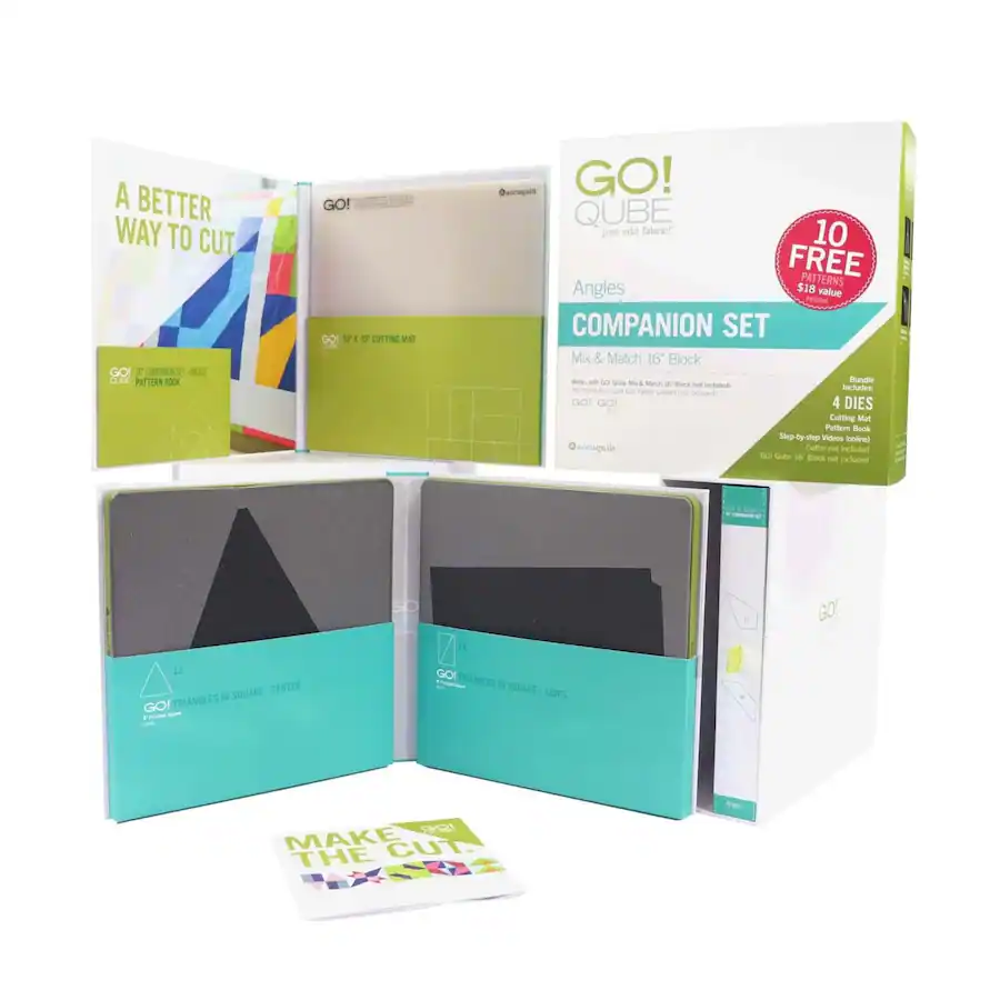 AccuQuilt Qube 16 Companion Set Angles 55660 - Best Buy