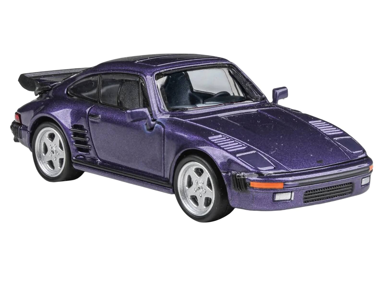 Alt View 3. Paragon - 1986 RUF BTR Slantnose Prussian Blue Metallic 1/64 Diecast Model Car by Paragon.