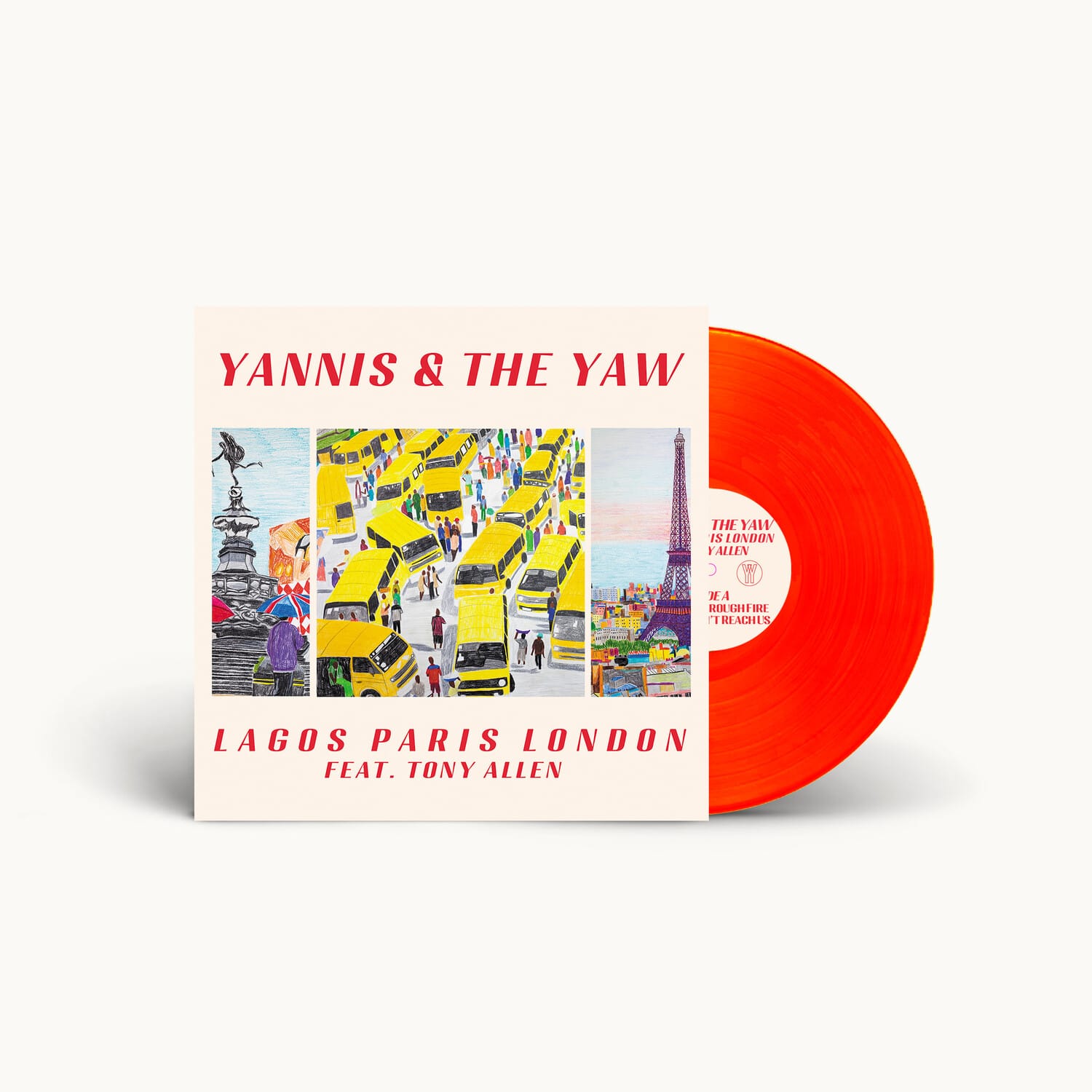 Yannis & the Yaw - Lagos Paris London  - VINYL LP