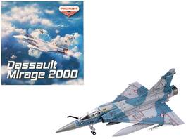Panzerkampf - Dassault Mirage 2000-5F Fighter Aircraft "2-FK Cigognes" French Air Force "Wing" Series 1/72 - White, Blue