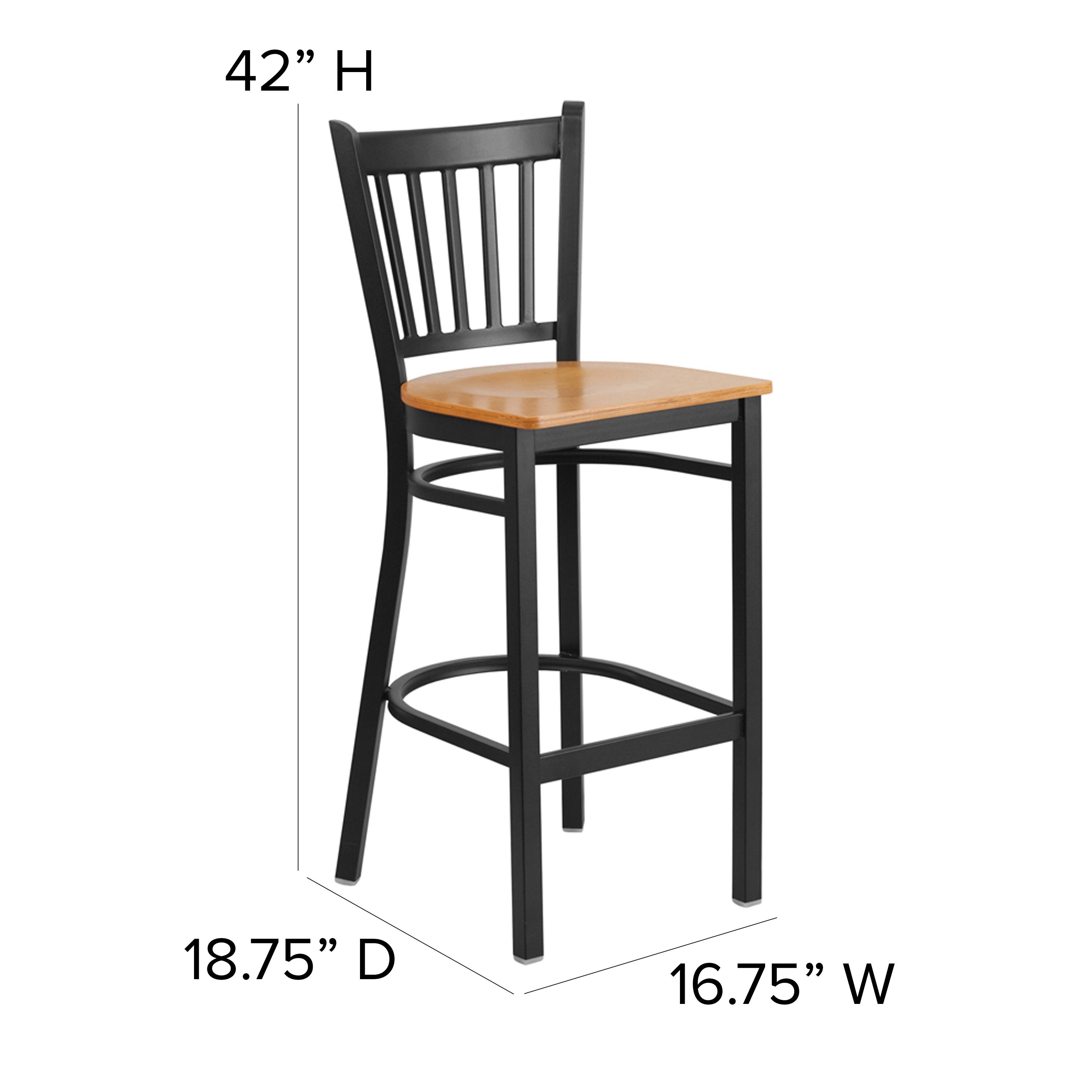 42" H  
18.75" D  
16.75" W