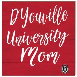 Jardine - D'youville Saints 10'' x 10'' Mom Plaque - Red