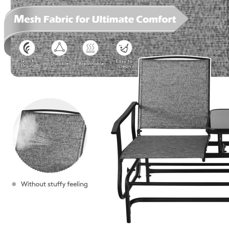 Mesh Fabric for Ultimate Comfort

- Quick Drying
- Durable
- Breathable
- Easy to clean
- Without stuffy feeling