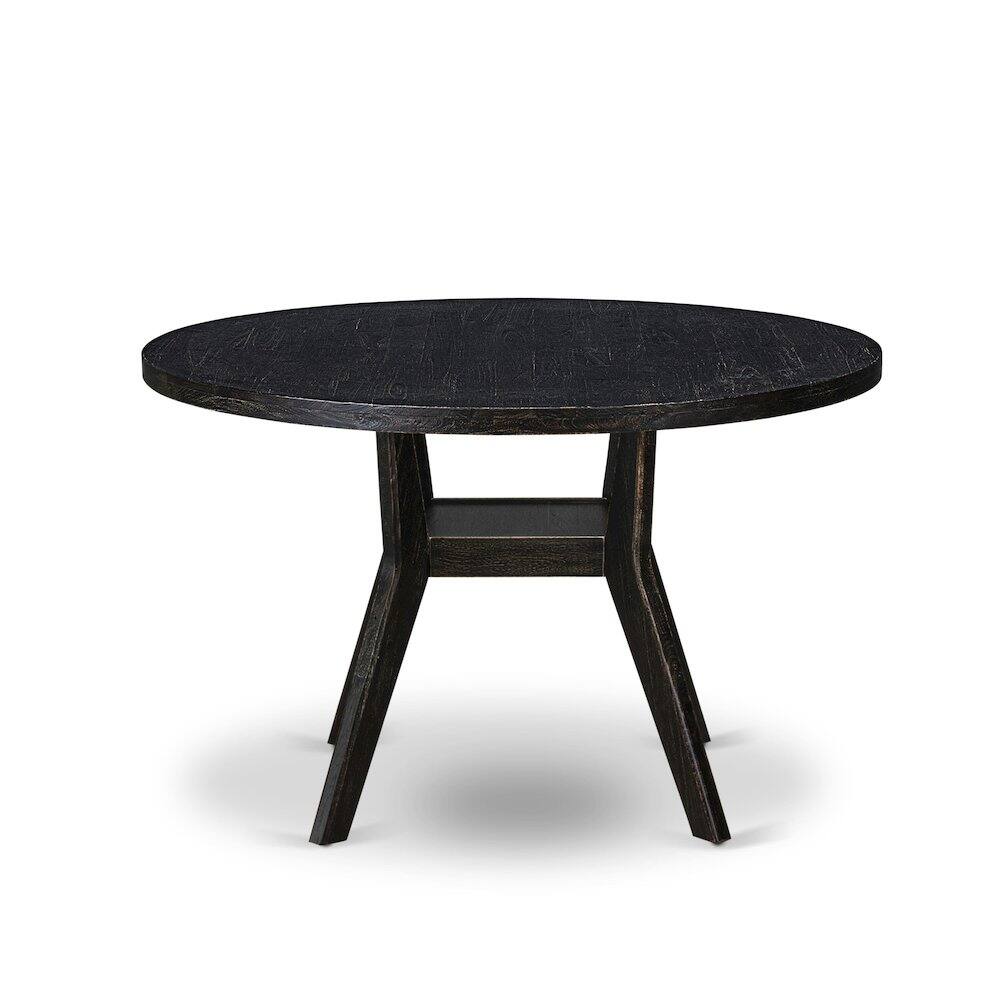 Back. Luxe - Wood Wood Dining Table - Brown.