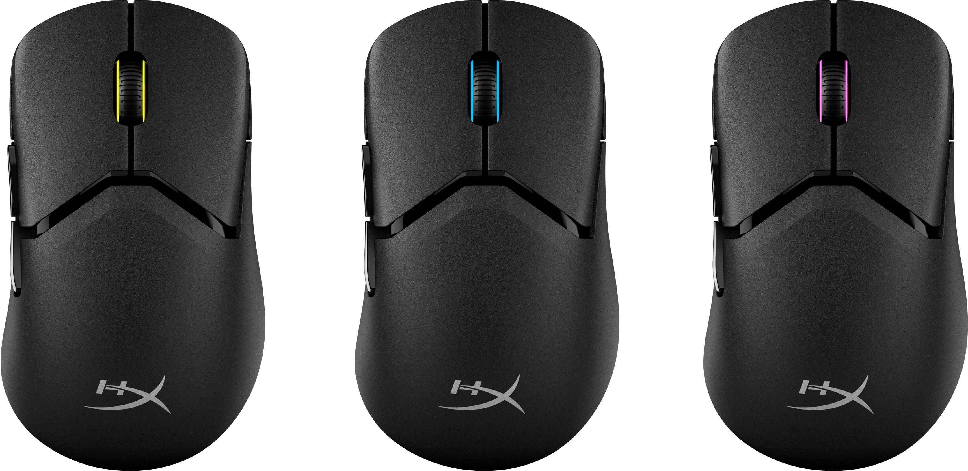 Alt View 13. HyperX - Pulsefire Saga Pro Lightweight Wireless Optical Gaming Mouse with 4K Polling Rate - Black.