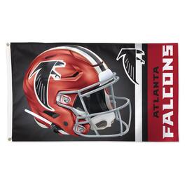 WinCraft - Atlanta Falcons Alternate Helmet Single-Sided 3' x 5' Deluxe Flag - Multicolor