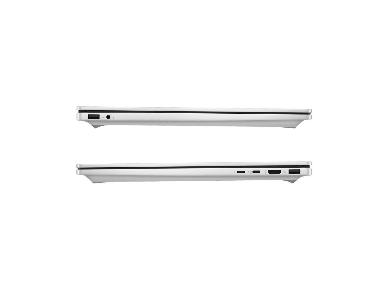 Alt View 2. HP - HP OmniBook 7 Laptop | 16" Display | Intel Core 9 270H | 32GB | 2TB | W11H - Silver.