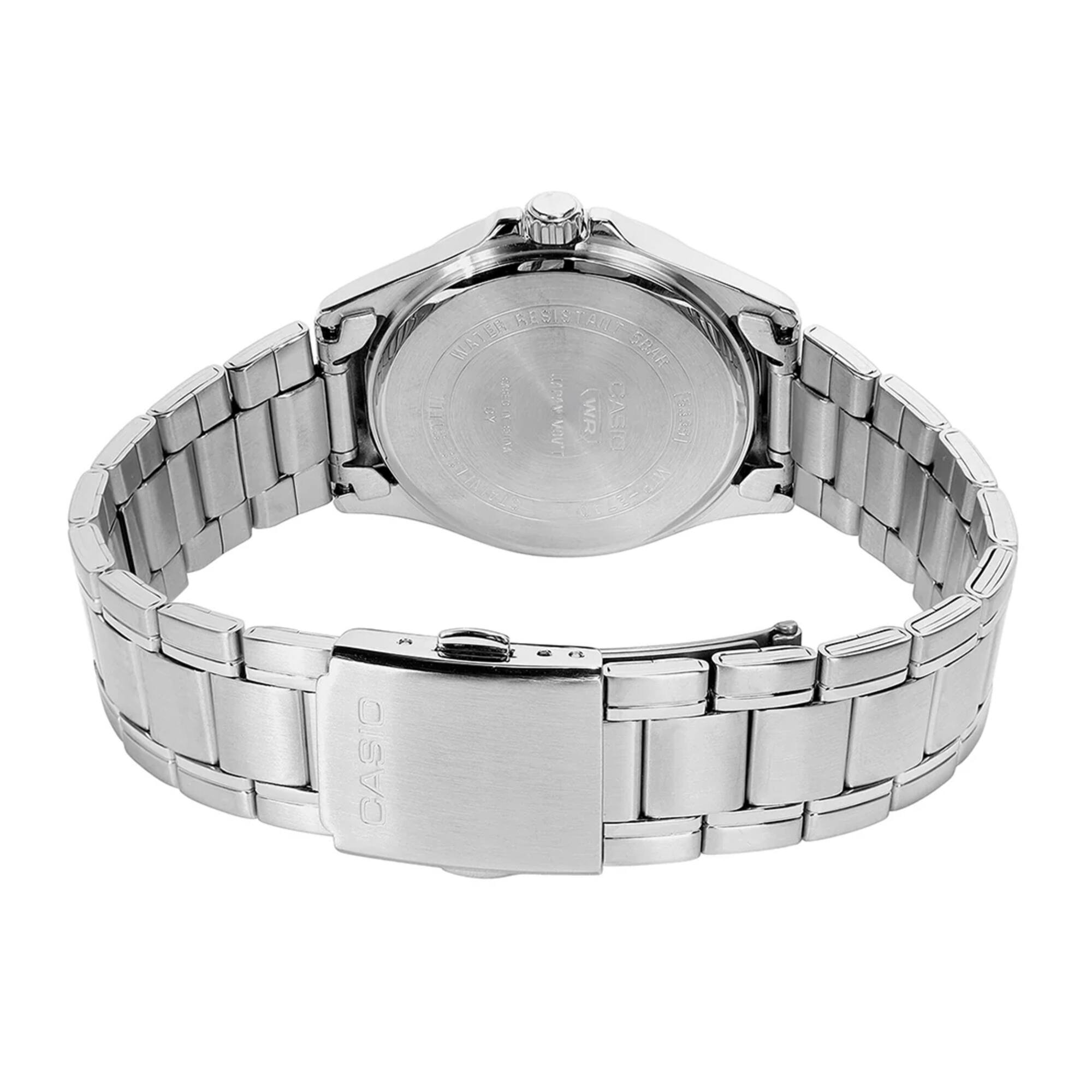 CASIO
ER RESISTANT WR 5BAR BELLO D.AGN.NGOVY WR) CASIO MANICE (5.937 STAINLESS