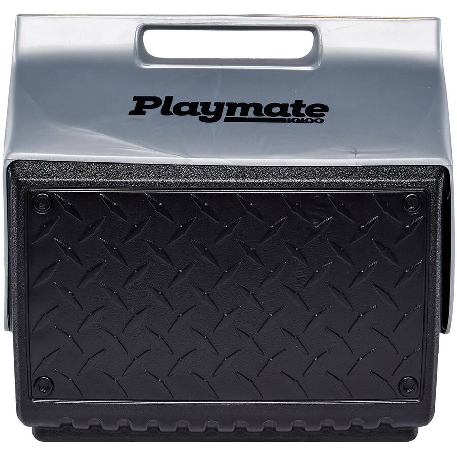 Igloo Playmate "The Boss" 14 qt. Hard Cooler Black/Silver - Best Buy