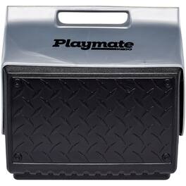 Igloo - Playmate "The Boss" 14 qt. Hard Cooler - Black/Silver