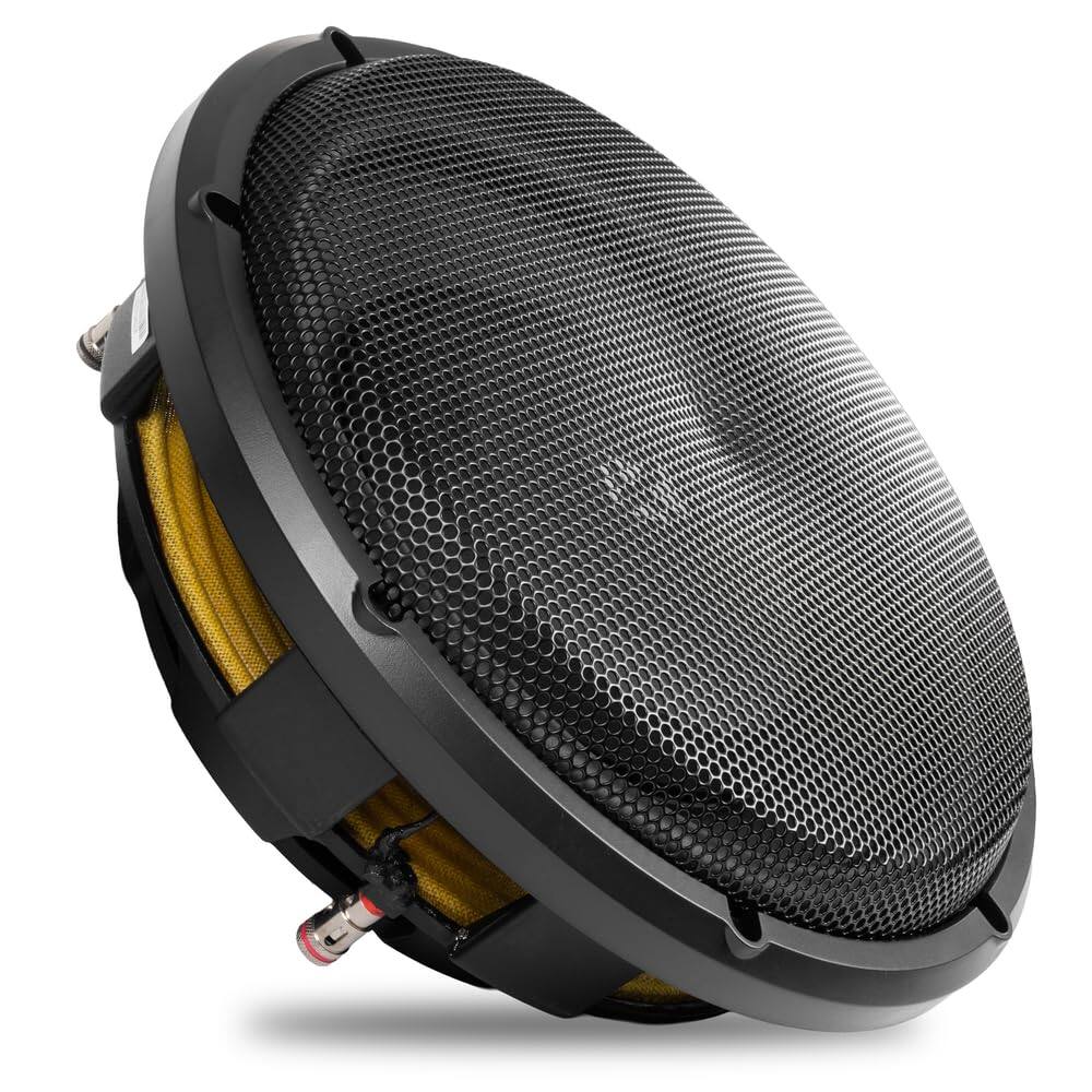 NVX SQW124 1200W Peak (600W RMS) SQ Series Shallow Mount 12