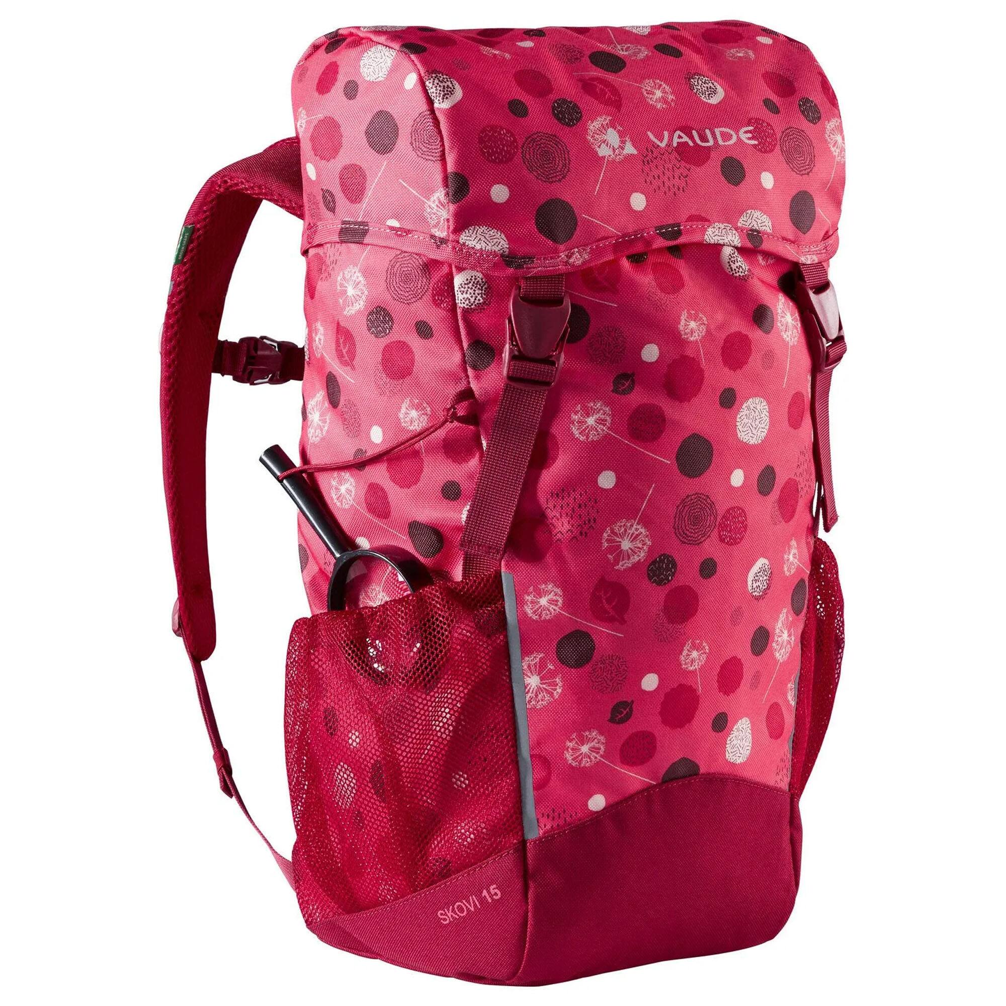 VAUDE - Skovi 15 Children's Backpack - Bright Pink/Cranberry